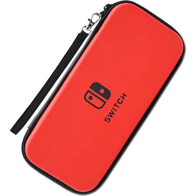 (red) Portable Travel Carrying Box For Nintendo Switch Hard Case Storage Bag