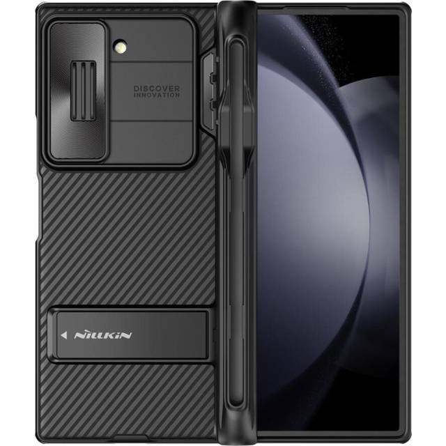 For Samsung Galaxy Z Fold 6 5G Case Nillkin CamShield Fold ( Pen holder version ) Case for Samsung Z Fold6 5G Cover Samsung Z Fold 6 5G black