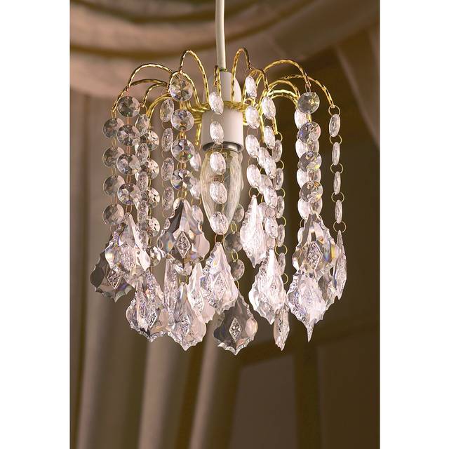 Fountain 1-Light Pendant - Gold (20cm H X 20cm W X 20cm D)