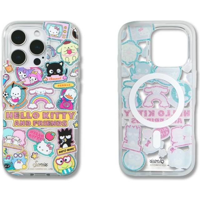 Sonix x Sanrio Case for iPhone 16 Pro | Compatible with MagSafe | 10ft Drop Tested | Hello Kitty and Friends Stickers