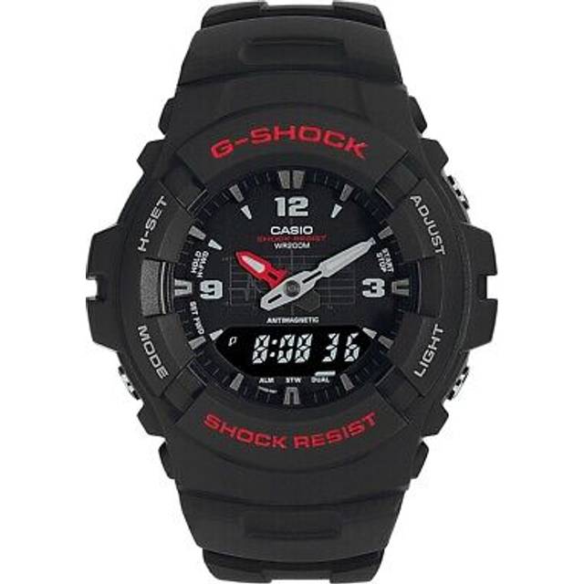 Casio G-100-1BVMUR Mens G-Shock Watch - Black