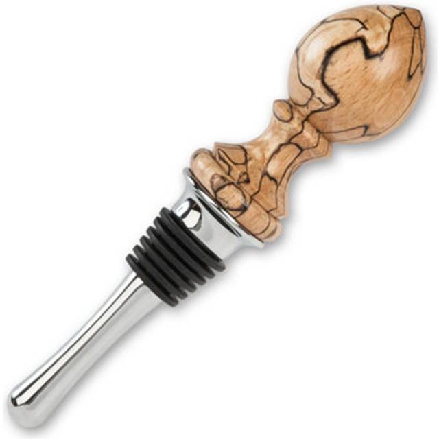 Wine Bottle Stopper Kit Teardrop - Silver