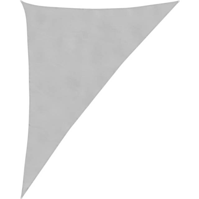 vidaXL Sun Shade Sail Light Grey 4x5x6.4 m 100% Polyester Oxford