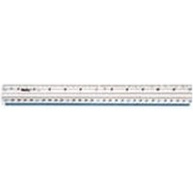 Helix Shatter Resistant Fingergrip Ruler 30cm (Pack of 10) L12080
