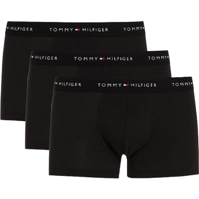 Tommy Hilfiger Herr Trunk (3-pack), Svart, L