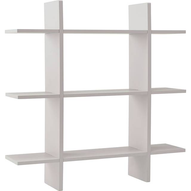 Kid's Concept Star wall shelf 3 shelves White