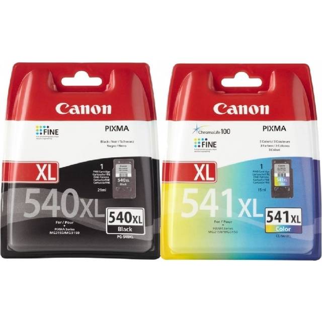 Canon PG 540 XL/CL-541XL Photo Value Pack Ink cartridge / paper kit - 50 sheet(s), 2-pack Black, colour (cyan, magenta, yellow)