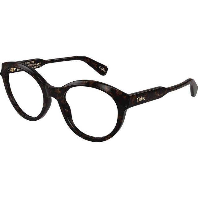 Chloé CH0264O 002 53 Sköldpaddemönstradeshell Glasögon (Endast Båge) Kvinna