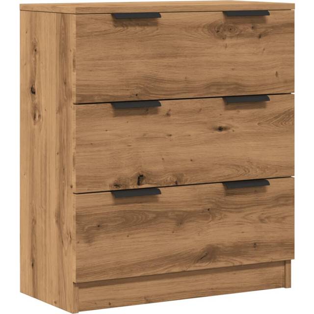 vidaXL Sideboard Artisan Oak 60x30x70 cm Engineered Wood - Brown