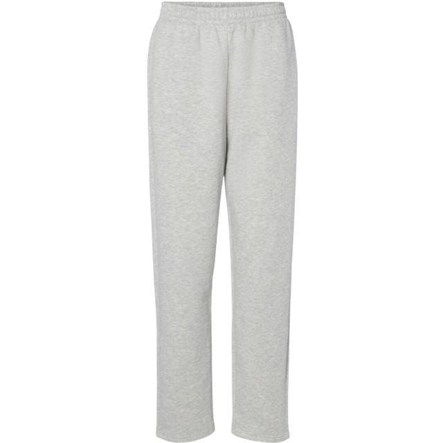 Pieces Chilli Straight Fit Sweatpants - Light Grey Melange