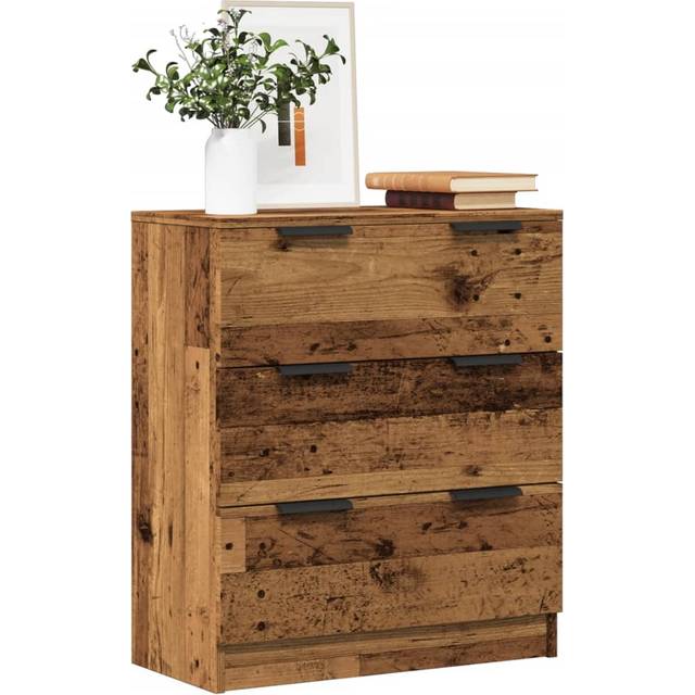 vidaXL Sideboard Old Wood 60x30x70 cm Engineered Wood - Brown