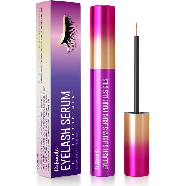 VieBeauti Premium Eyelash Growth Serum: Lash Enhancing Serum with Advanced Formula to Boost Longer Fuller and Thicker Luscious Lashes 0.1 Fl. Oz.