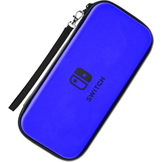 (Blue) For Nintendo Switch Storage Bag Luxury Waterproof Case for Nitendo Nintendo