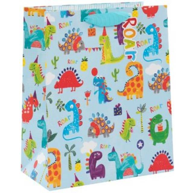 Dinos Blue Large Gift Bag