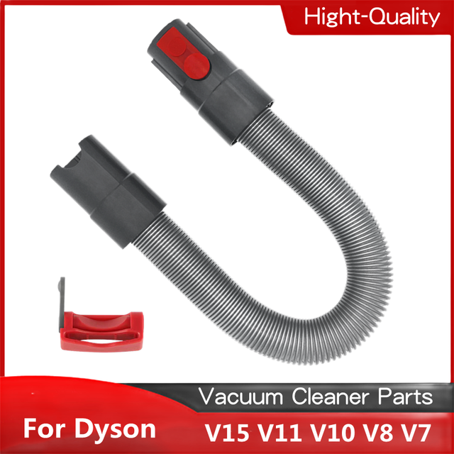 Extension Hose and Trigger Lock for Dyson - Flexible Hose and Switch Holder