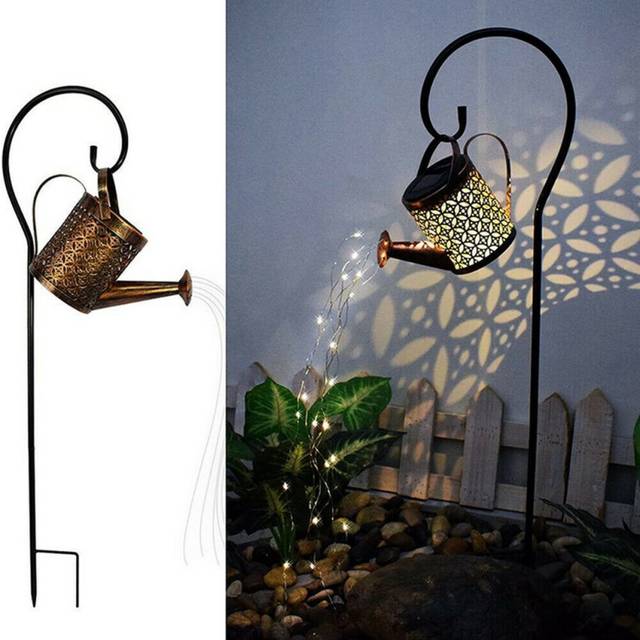LED Solar Powered String Light Outdoor Garden Art Tree Decor Lamp