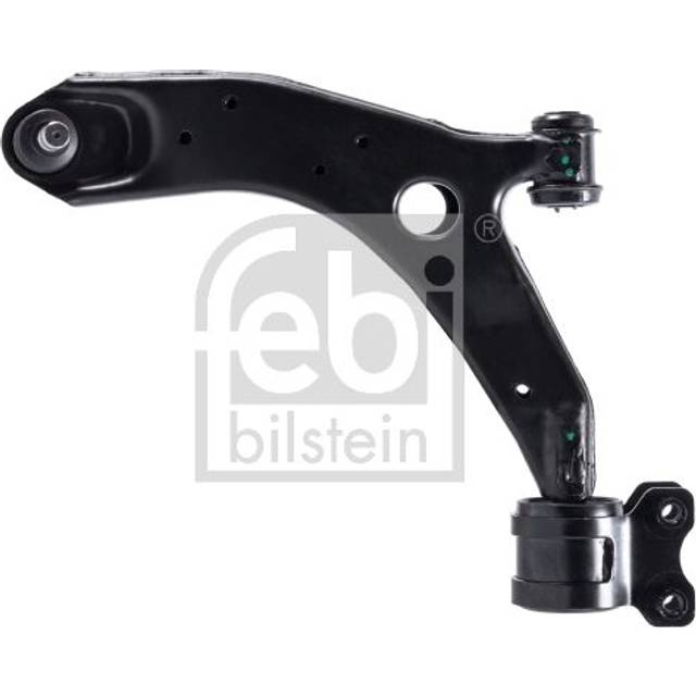 FEBI BILSTEIN Länkarm, hjulupphängning 42433 framaxel vänster, Nedre Länkarm (tvär-) stålplåt MAZDA: 3 Hatchback, 5, 3 Sedan