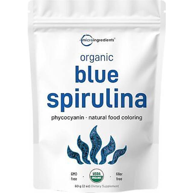 Micro Ingredients  Organic Blue Spirulina  2 oz (60 g)
