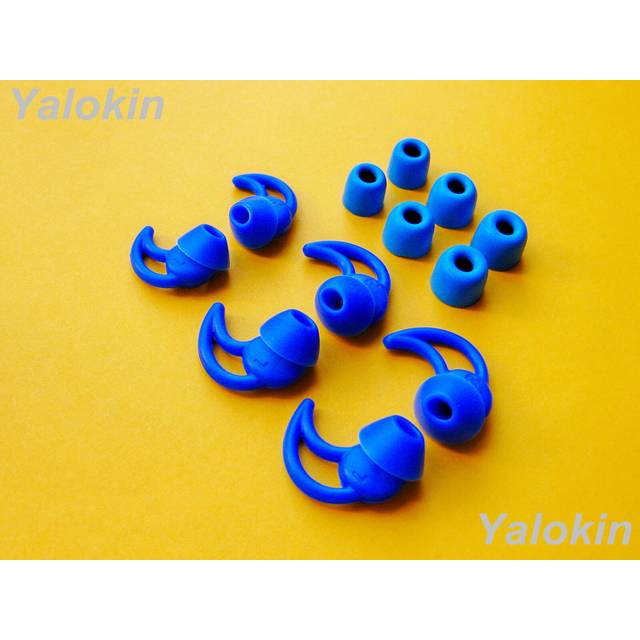 6pcs s/m/l (b-n-mh) noise isolation eartips for powerbeats 3 2 and 1 earphones