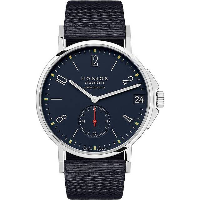 Nomos Glashütte Unisexuhr Ahoi neomatik 38 Atlantik GB 528 - silber