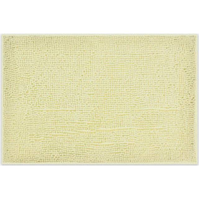 Allure Bath Fashions Cream Chenille Microfibre Supersoft Non-Slip Bobble Bath Mat 50 x 80cm