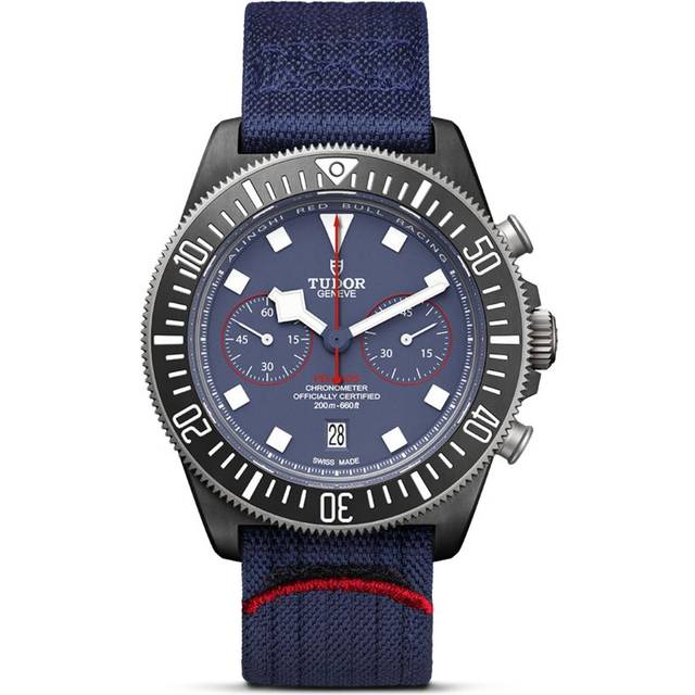 Tudor Carbon Composite Pelagos Fxd Chronograph Watch - Blue - 43mm