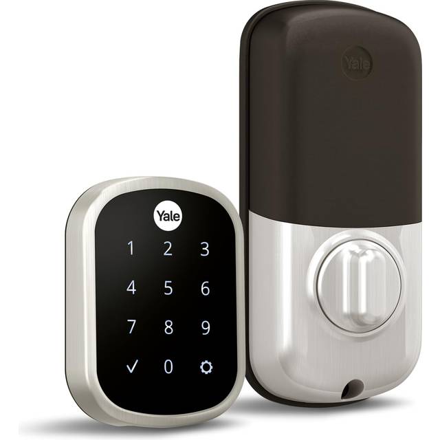 Yale Security Keyless Entry Touchscreen Deadbolt  Unlock Using Your Entry Code  No app or connectivity  Satin Nickel