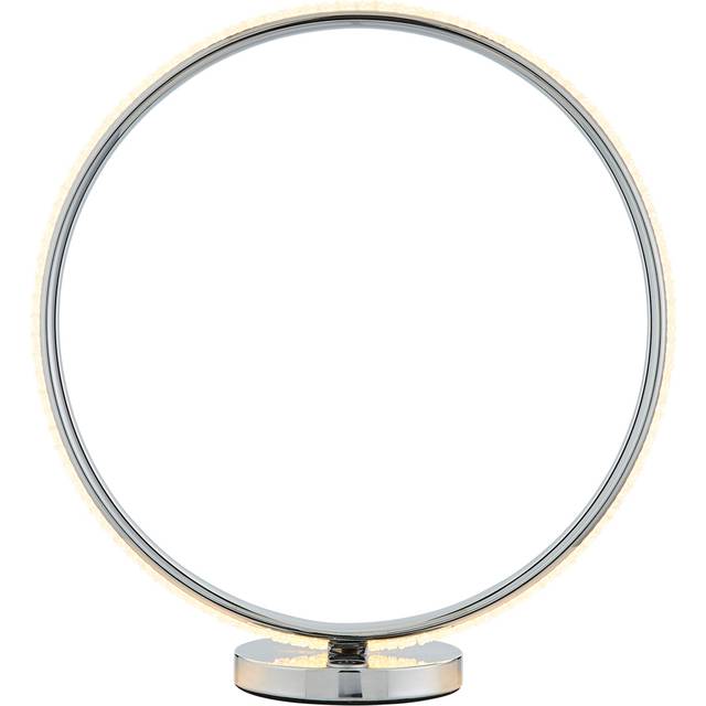 BHS Lena Ring LED Table Lamp - Chrome