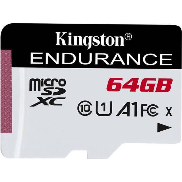 Kingston High Endurance - Flash-minneskort - 64 GB - A1 / UHS-I U1 / Class10 - mikroSDXC UHS-I