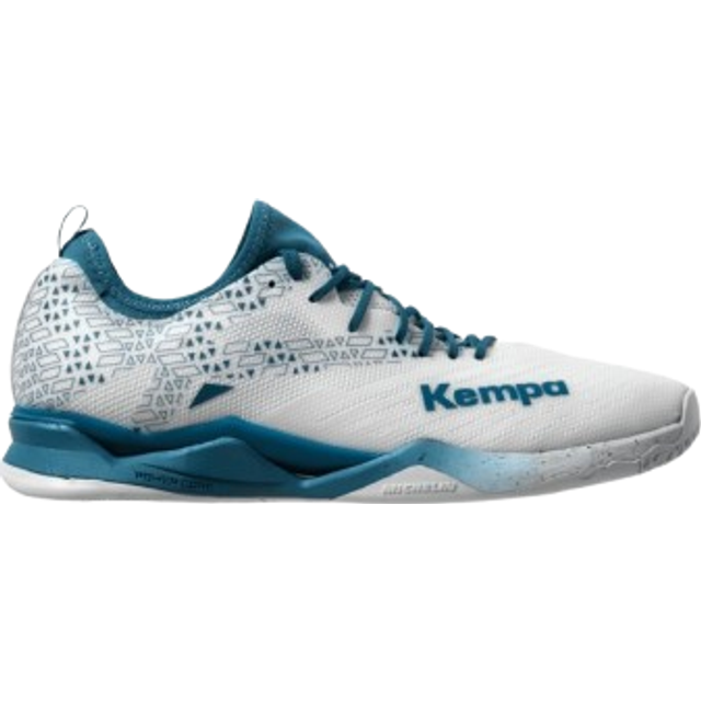 Kempa Unisex Wing Lite 2.0 sportskor, Vit djup blå, 42 EU