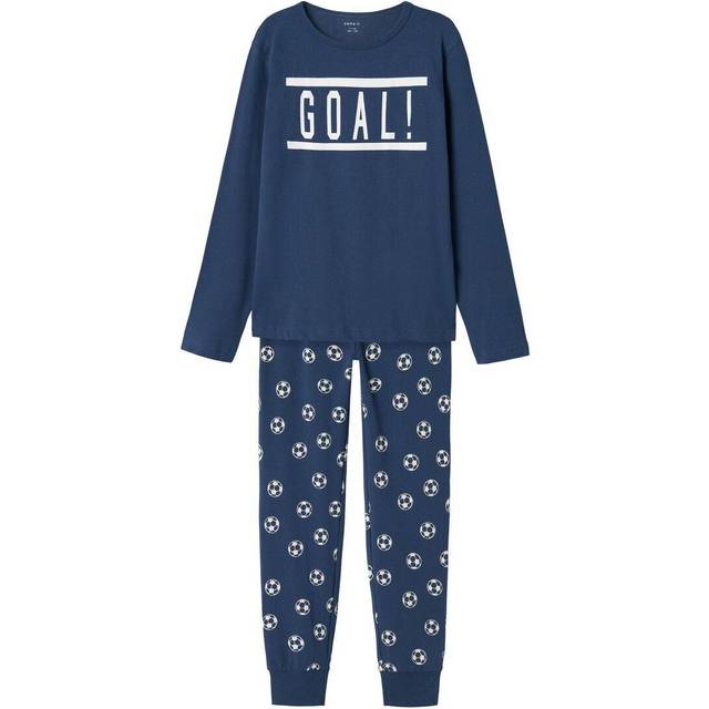 NAME IT Nkmnightset Dark Denim Football Noos |Marinblå |98-104