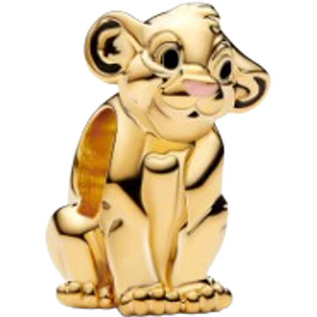 Pandora Charm Disney x Pandora Simba 763376C01 - schwarz