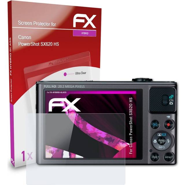 Atfolix Glass Protector For Canon Powershot Sx620 Hs 9h Hybrid-glass