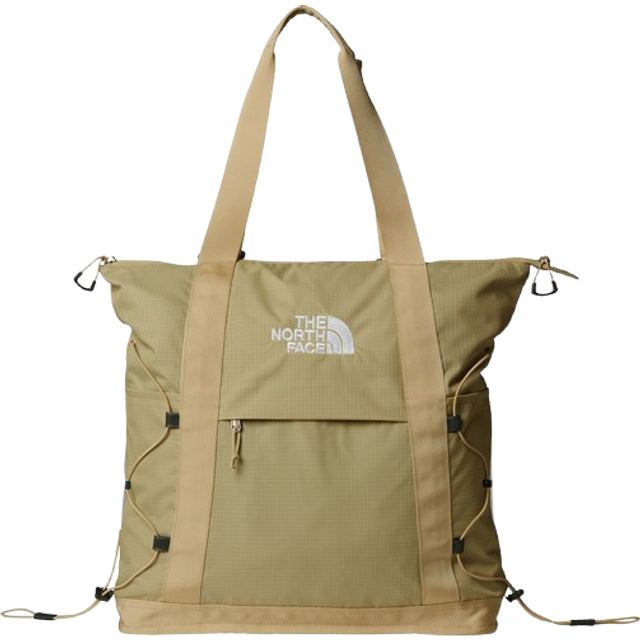 The North Face Khaki Stone Borealis Brand-print Recycled-nylon Tote Bag