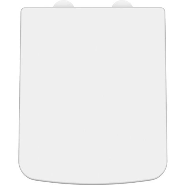 nuie Square SC Seat, QR, Top Fix, White Caps, White