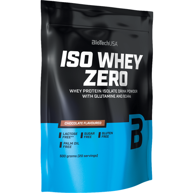 Biotechusa Iso Whey Zero Laktosfri 500 G Chocolate