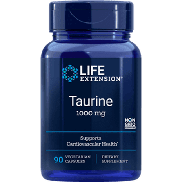 Life Extension  Taurine  1 000 mg  90 Vegetarian Capsules