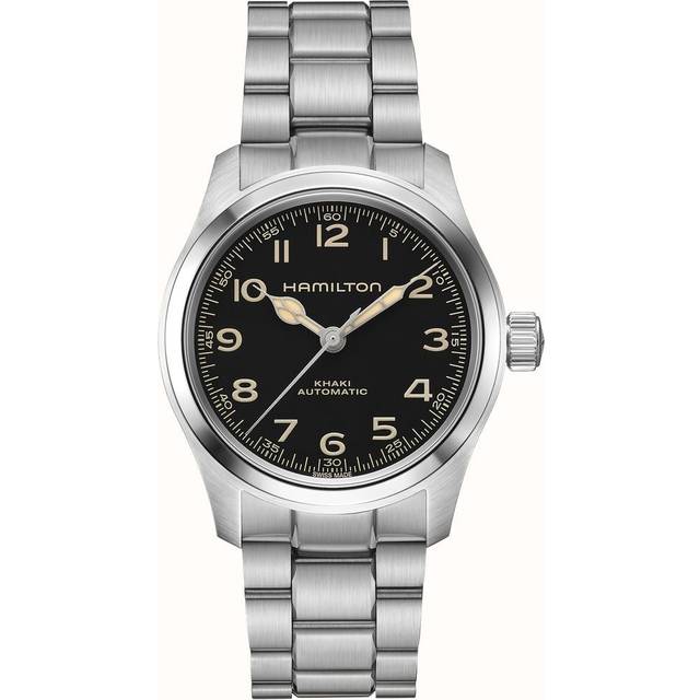 HAMILTON Khaki Field Murph Automatic 38MM Men's Watch H70405130 - Black - 38 mm