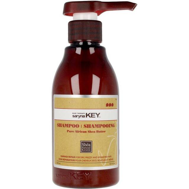 Saryna Key Damage Repair Light Shampoo (300ml/10.14oz) - Shampoo with Pure African Shea Butter Hair Shampoo for Dry frizzy and Damaged Hair - Excellen