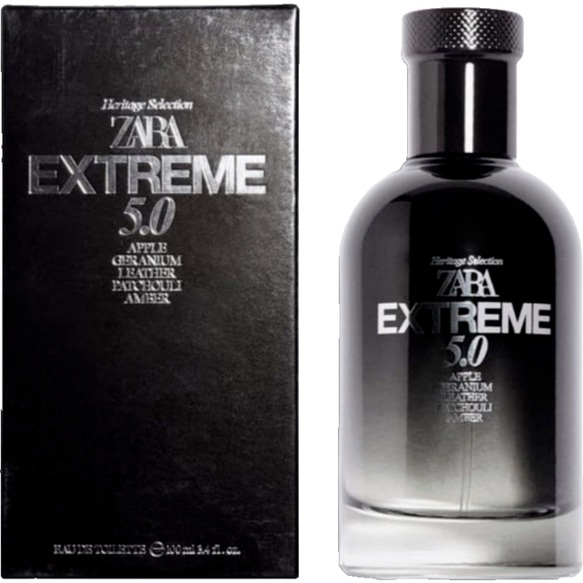 Zara EXTREME 5.0 Eau de Toilette 100ml Men Perfume Fragrance 3.4 Oz
