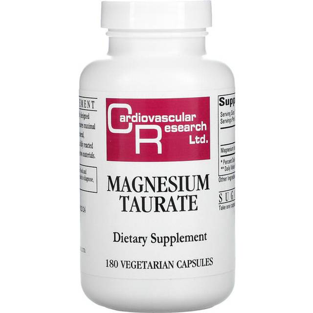 Cardiovascular Research Magnesium Taurate, 180 kapslar