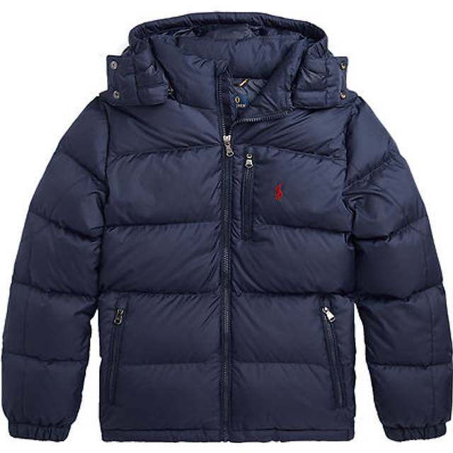 Polo Ralph Lauren Boy's Ripstop Down Hooded Jacket - Newport Navy