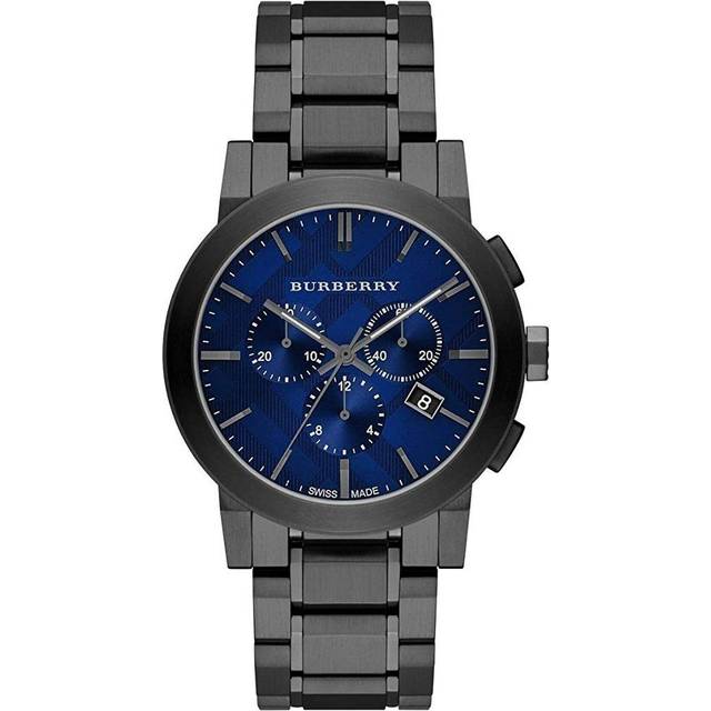 Burberry The City Mens Watch BU9365Ã¢ââChronograph DialÃ¢ââStainless Strap - Black