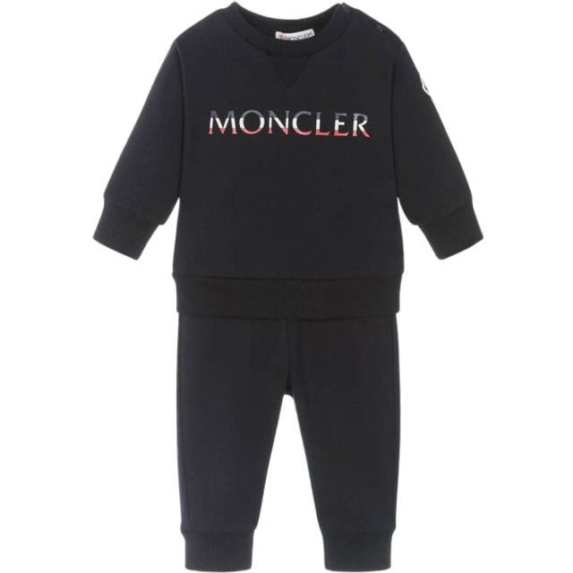 Moncler Enfant Boys Navy Blue Cotton Tracksuit - 3 year