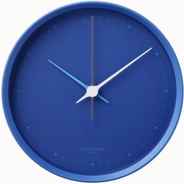 Koppel Wall Clock 22 cm, Matte Blue