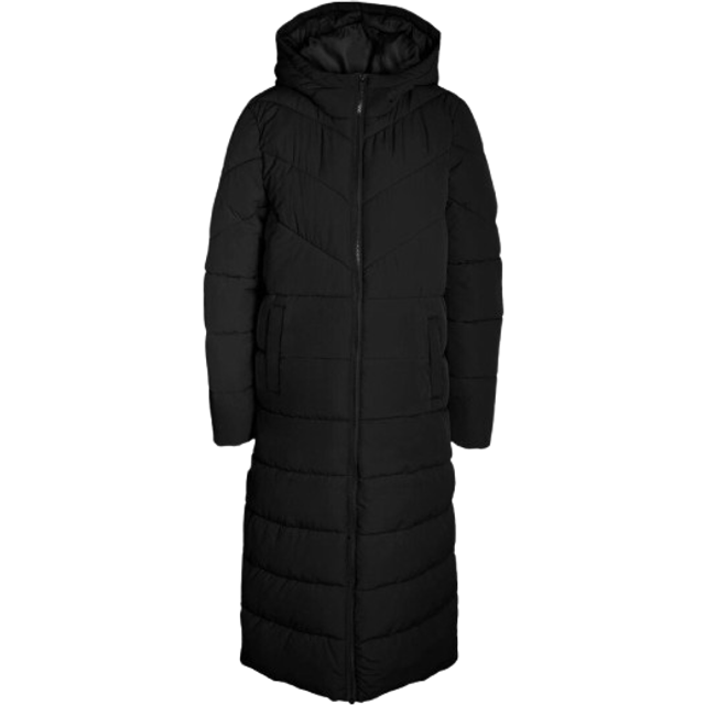 Noisy May - Dalcon X Long Black - Parka - black - M - 100% Polyester,Synthetics