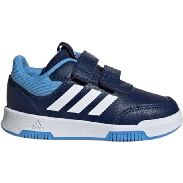 Adidas Tensaur Hook and Loop Shoes unisex – barn Löparskor, Dark Blue/Cloud White/Blue Burst, 21 EU