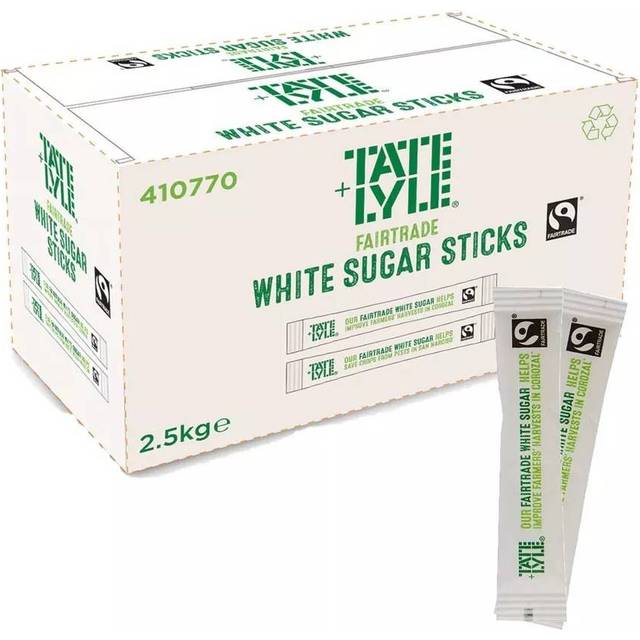 Tate & Lyle Fairtrade White Sugar Sticks 1000's