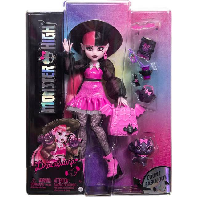 Monster High Draculaura Fashion Doll &Amp; Accessories - One Colour