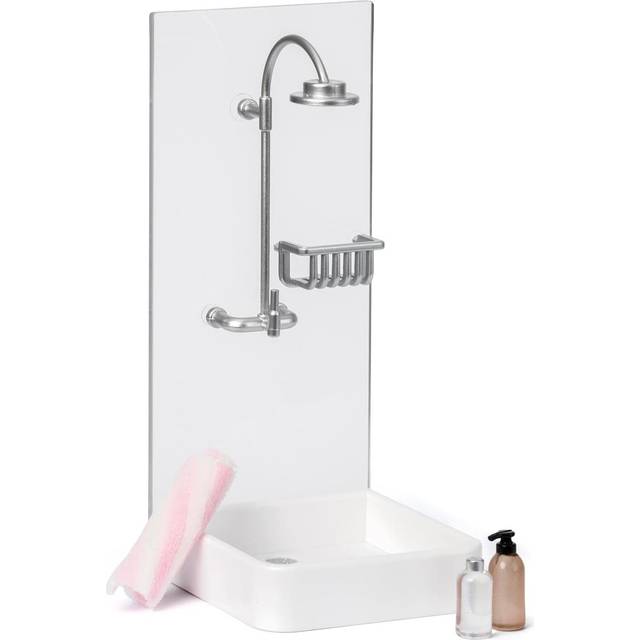 Lundby Dolls House Shower & Accessory Set Bathroom Furniture 1:18 Scale